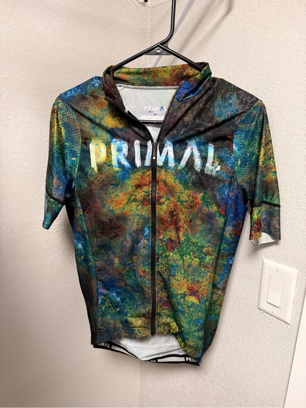 Primal Men's Short Sleeve Cycling Jersey - Multicolor